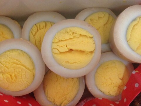 お弁当に!味つけ煮玉子☆